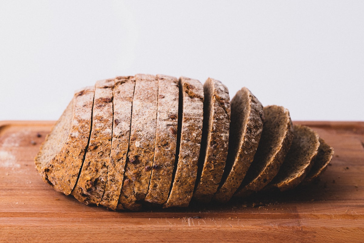 Crusted country sourdough loaf